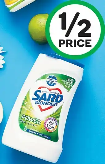 Woolworths Sard Wonder Stain Remover Powder 900g-1 kg offer