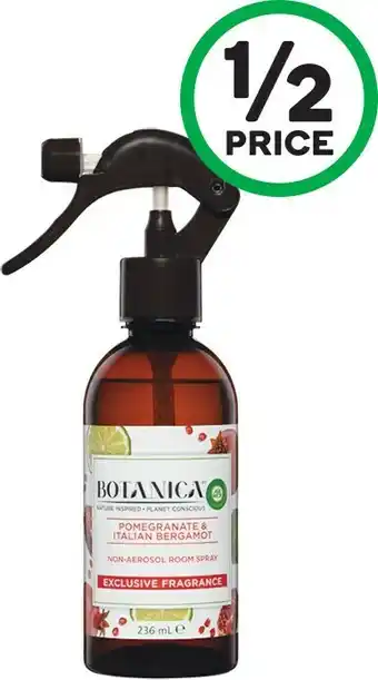 Woolworths Botanica By Air Wick Room Spray 236ml offer