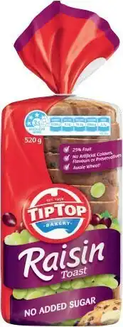 Coles Tip Top Fruit Loaf 520g-600g offer