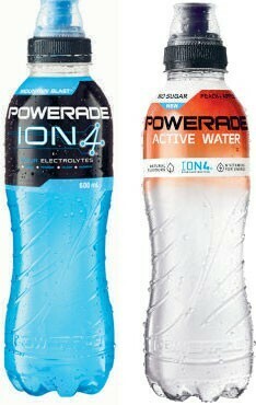 Coles Powerade Sports Drink or Active Water 600mL offer