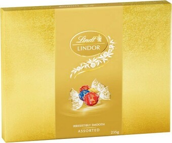 Coles Lindt Lindor Gift Box 235g offer