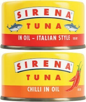 Coles Sirena Tuna 185g offer
