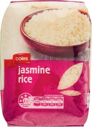 Coles Coles Jasmine Rice 1kg offer