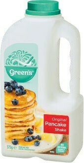 Coles Green’s Pancake Shake 300g-375g or Traditional Baking Mix 380g-470g offer