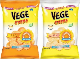Coles Vege Chips 100g offer