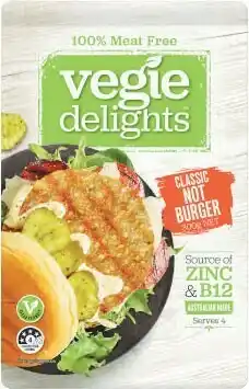 Vegie Delights Vegetarian Not Burger 300g