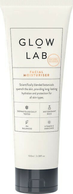 Coles Glow Lab Facial Moisturiser 100mL offer
