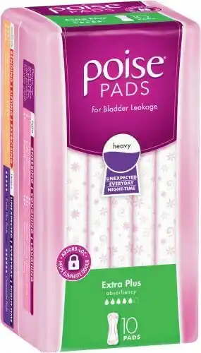 Coles Poise Extra Plus Bladder Leakage Pads 10 Pack offer