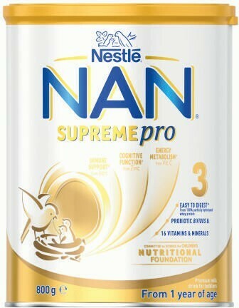 Coles Nestlé Nan SupremePro Formula Stage 3 800g offer