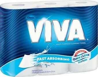 Coles Viva Paper Towel 3 Pack offer
