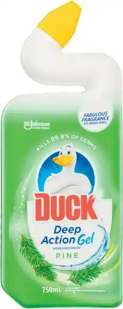 Coles Duck Extra Power Toilet Gel 500mL or Deep Action 750mL offer