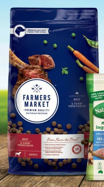 Coles Farmers Market Dry Dog Food 2.7kg offer