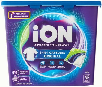 Coles iON Laundry Capsules 36 Pack offer