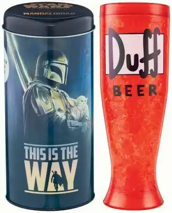 Coles Ezy Freeze Pilsner or Money Tin with Glass offer