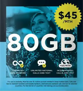 Belong $45 SIM