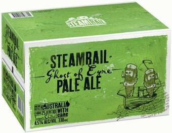 Coles Steamrail Pale Ale Bottles 24x330mL offer