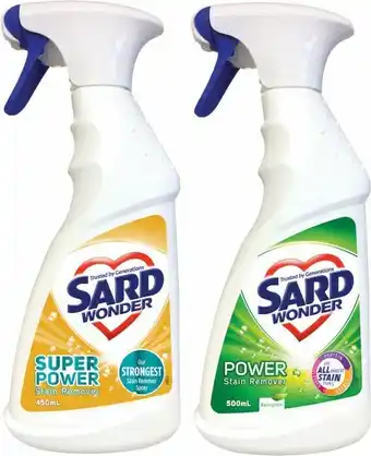 Sard Oxy Plus Power Stain Remover Trigger 450mL-500mL