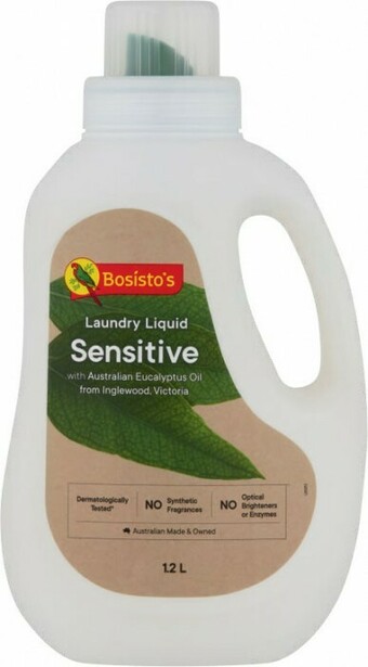 Coles Bosisto’s Sensitive Laundry Liquid 1.2 Litre offer