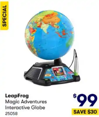 LeapFrog Magic Adventures Interactive Globe 25058