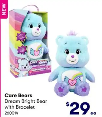 BIG W Care Bears Dream Bright Bear with Bracelet offer