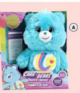 BIG W Care Bears A. Limited Edition Thanks a Lot Bear 260019 offer