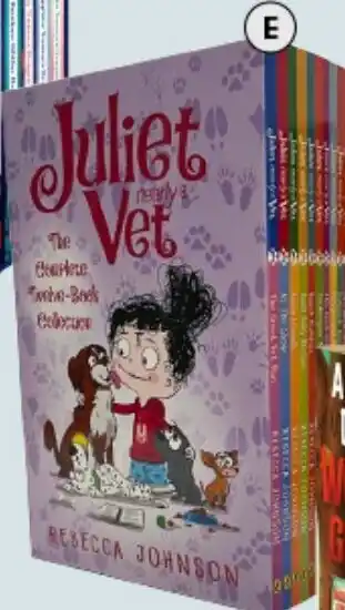 BIG W E. Juliet Nearly a Vet: The Complete 12 Book Collection Age 6+ 285980 offer