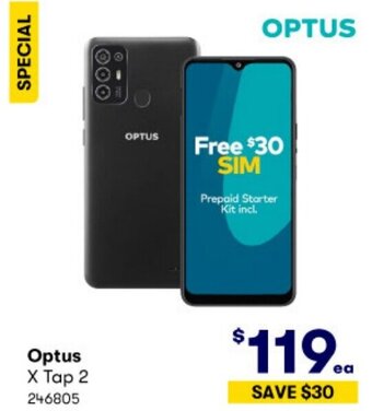 Optus X Tap 2