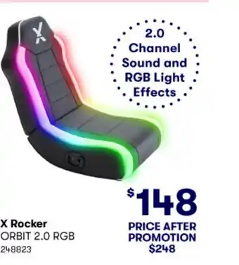 BIG W X Rocker ORBIT 2.0 RGB 248823 offer