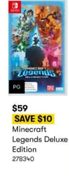 BIG W Minecraft Legends Deluxe Edition offer