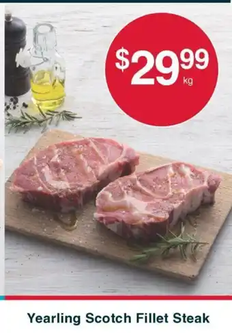 Australian Butchers Store Yearling Scotch Fillet Steak offer