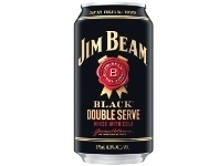 Woolworths Jim Beam Black Double Serve Cans 10x375ml offer