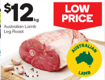 Woolworths Australian Lamb Leg Roast offer