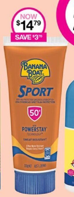 Priceline BANANA BOAT Suncare offer