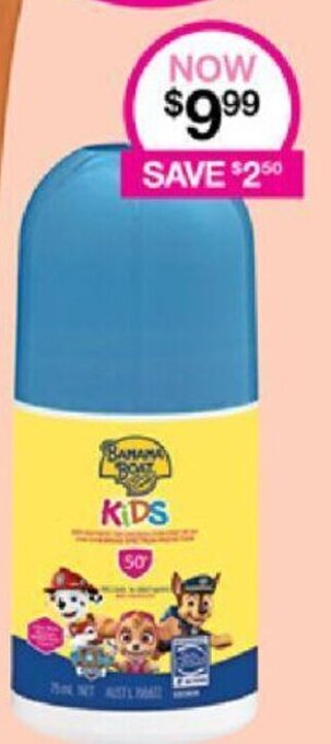 Priceline BANANA BOAT Suncare offer