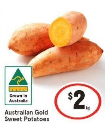IGA Australian Gold Sweet Potatoes offer