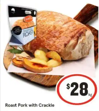 IGA Roast Pork with Crackle offer