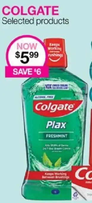 Priceline COLGATE FRESHMINT Plax offer