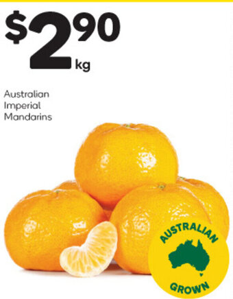 Woolworths Australian Imperial Mandarins offer
