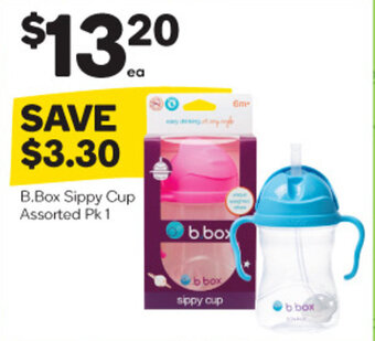 Woolworths B.Box Sippy Cup Assorted Pk 1 offer