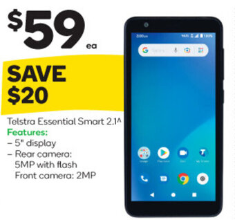 Woolworths Telstra Essential Smart 2.1^ offer