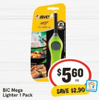 IGA BIC Mega Lighter 1 Pack offer