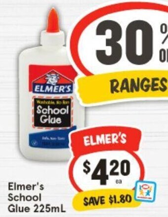 IGA Elmer's School Glue 225mL offer