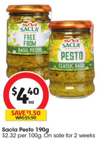Sacla Pesto 190g