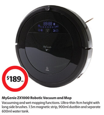 MyGenie ZX1000 Robotic Vacuum and Mop
