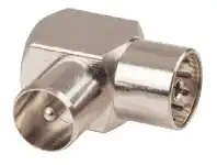Jaycar Electronics Coaxial Adaptors PAL Plug to PAL Socket - Right Angle offer