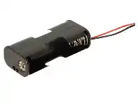Jaycar Electronics Battery Holders - 2 x AA Side by Side offer