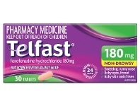 PharmaSave Telfast Hayfever Allergy Relief 180mg 30 Tablets offer