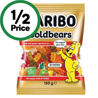 Woolworths Haribo 140-150g offer
