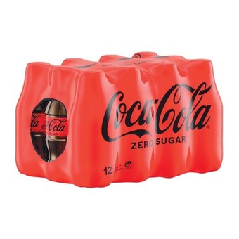 Woolworths Coca-cola classic, zero sugar or sprite zero sugar soft drink varieties 12 x 300ml offer