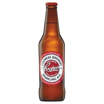 Woolworths Coopers sparkling ale bottles 24x375ml offer